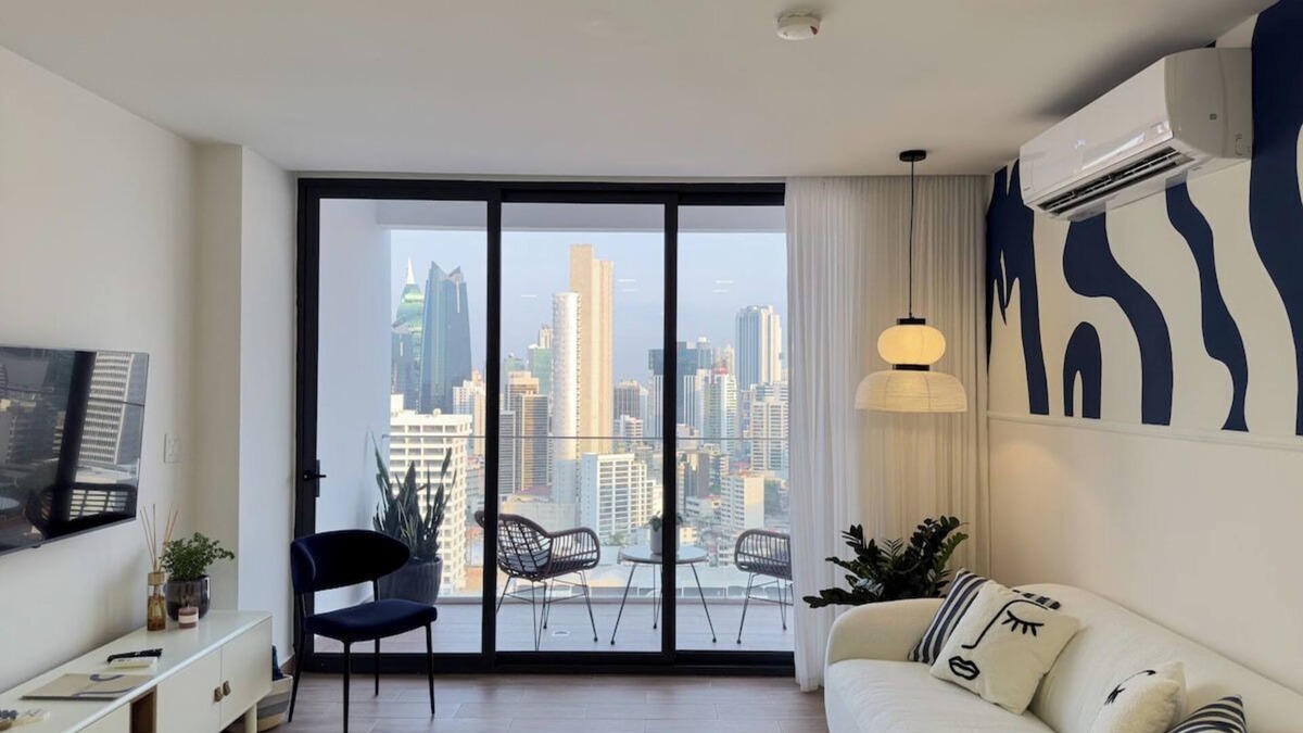 El Cangrejo Apartment | Sky Blue Apartment - El Cangrejo
