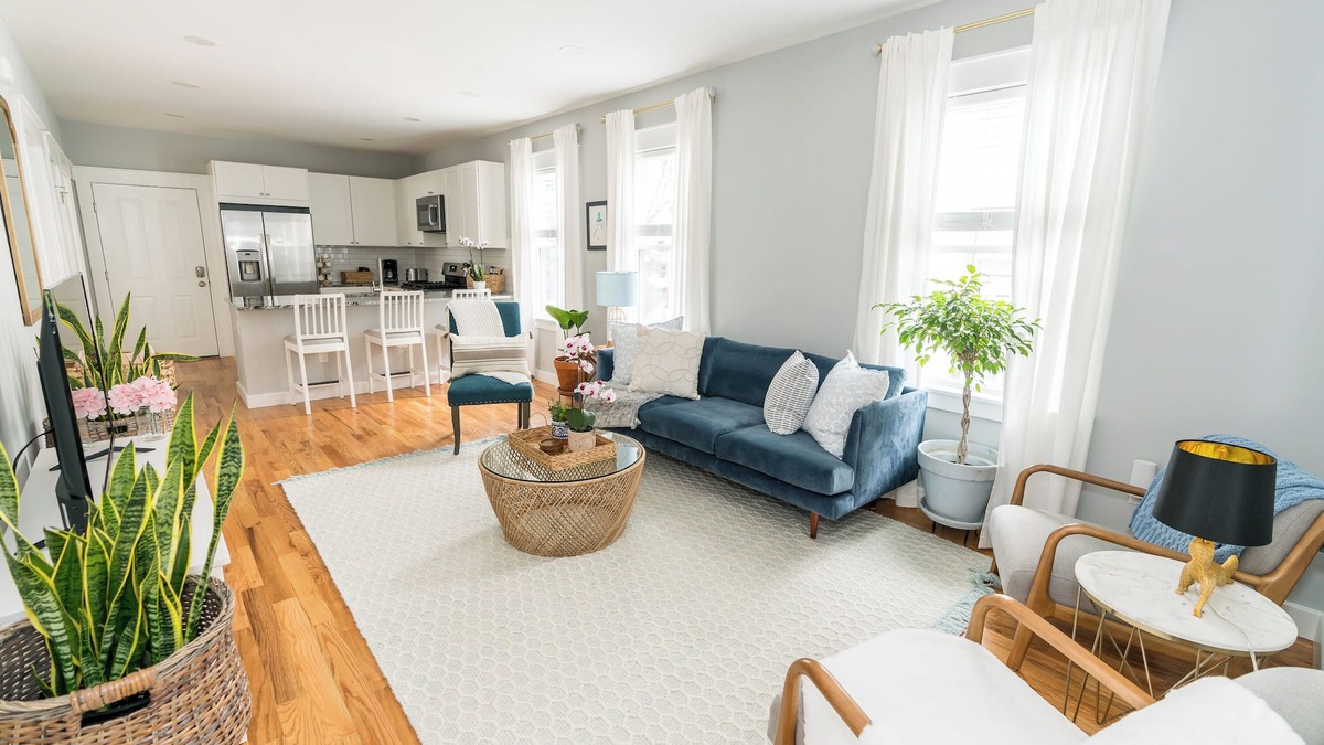 Prospect Hill Apartment | Sky Blue: Spacious, Close to Yale & Downtown New Haven!