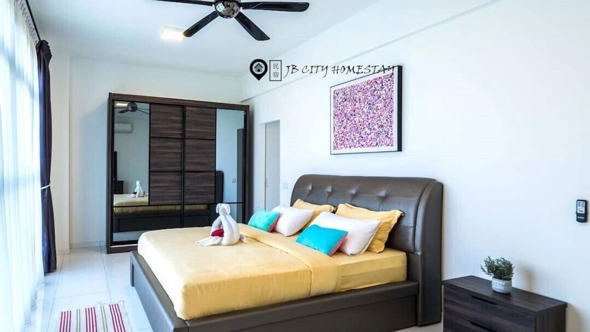 Bukit Indah Apartment | Sky loft (ホームステイ) @ JB city homestay