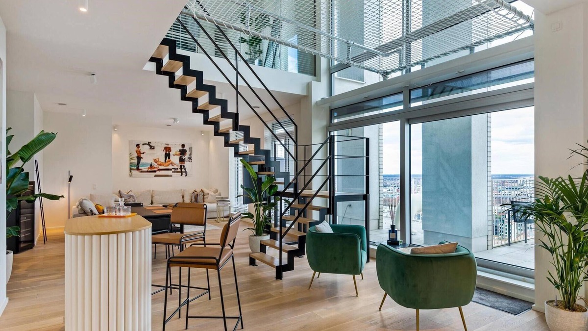 De Kaaien Apartment | Sky loft - Penthouse Antwerp - 180m²