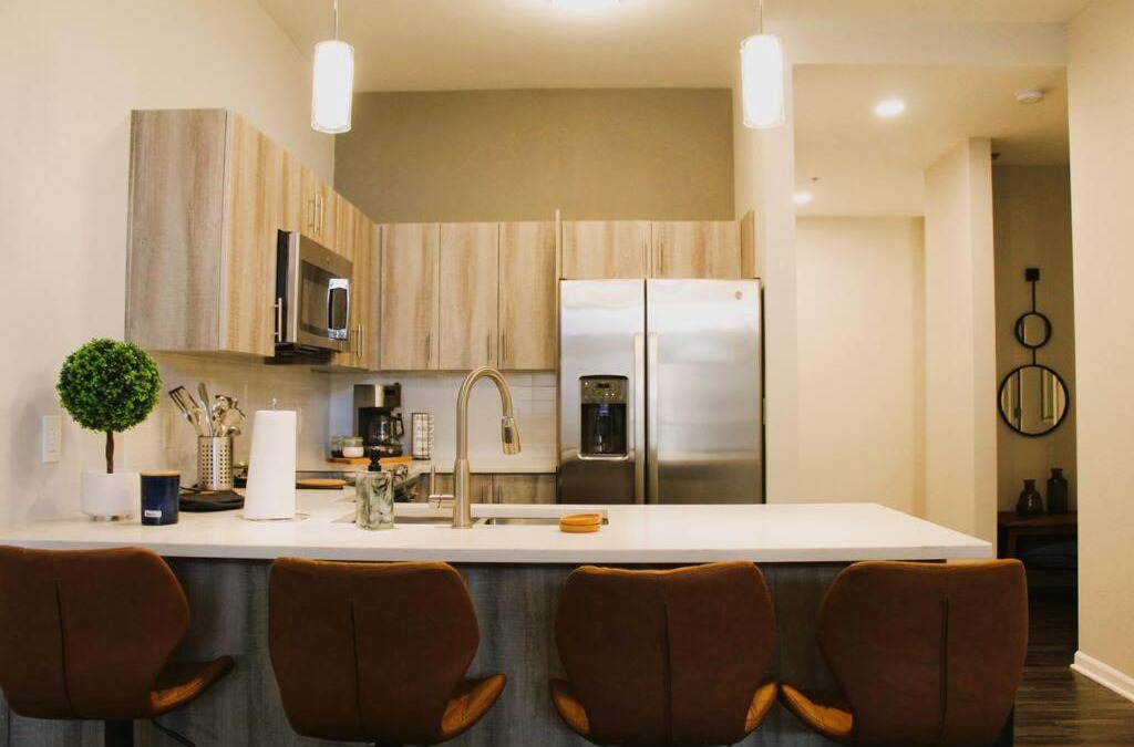 Midtown - Westport Apartment | Skyline View Top Floor Loft, King & Queen Bedroom