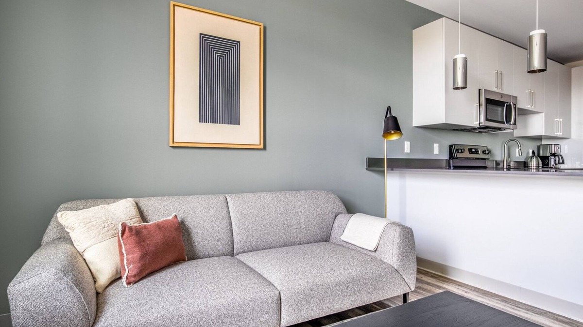 St. Elizabeth's Apartment | Sleek Brighton 1BR w/W/D, Pool, near T & Restaurants, by Blueground