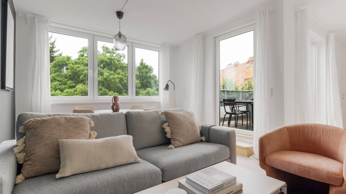 Hietzing Apartment | Sleek Hietzing 2BR w/Community Garden & Private Terrace, by Blueground