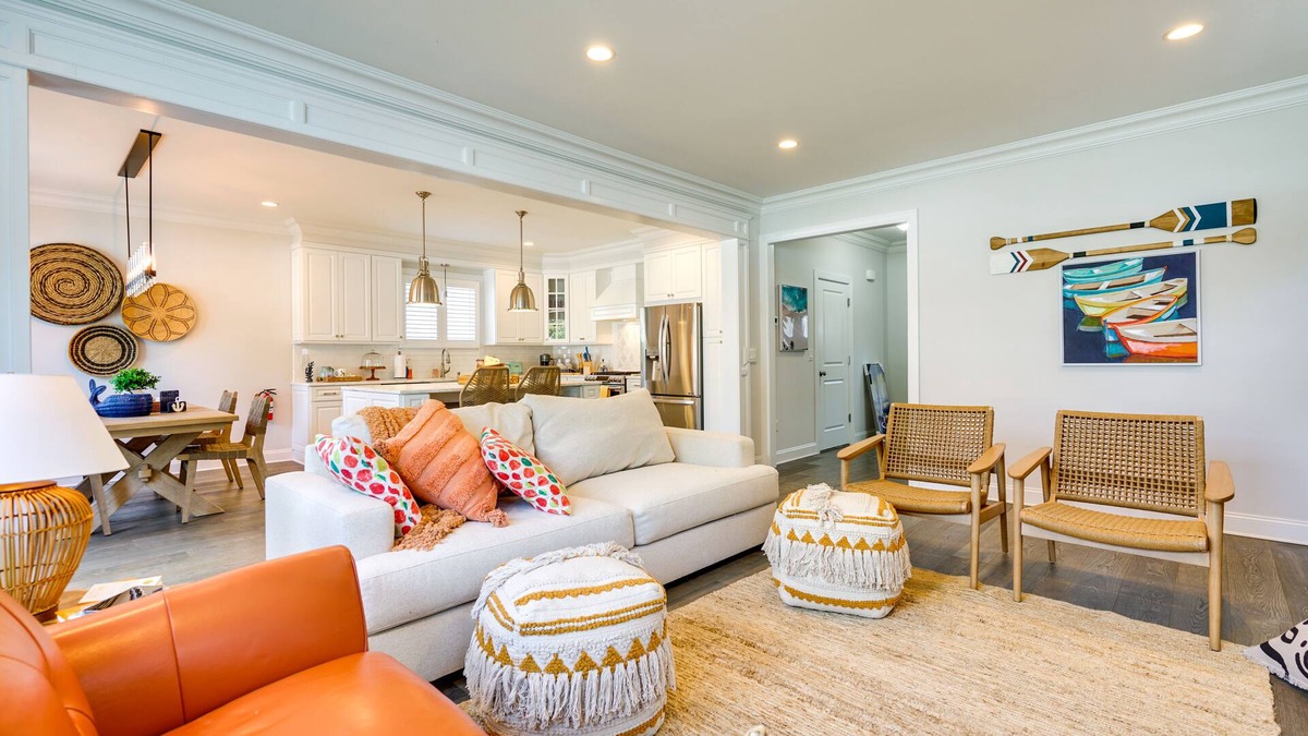 Long Branch House | Sleek Long Branch Vacation Rental w/Pool + Patio!
