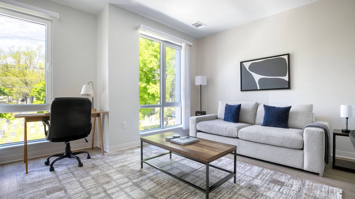 Lower Washington - Mount Hope Apartment | Sleek Roslindale 1BR w/Laundry & Gym, near Transport, by Blueground