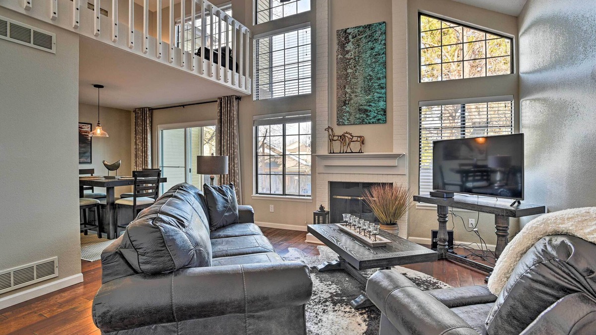 Littleton House | Sleek & Spacious Centennial Escape w/Private Deck