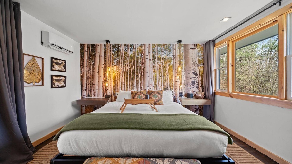 Hancock Hotel | Sleep Among the Trees | Tranquil Forest-Themed Escape with King Bed