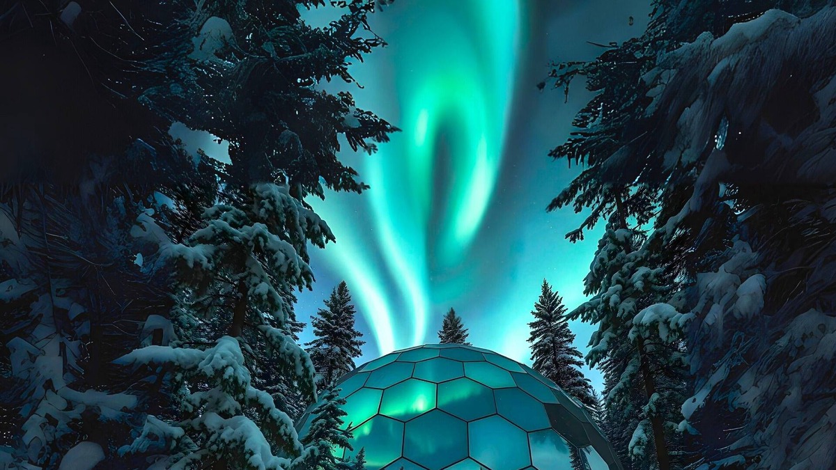 Kalix Municipality House | Sleep Under the Northern Lights - SKOG Aurora Igloo - Kalix