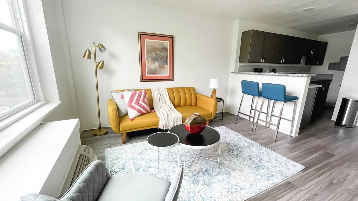 Cincinnati Apartment | Sleepover: Superior 1BD/1BA + Gym - Cincinnati