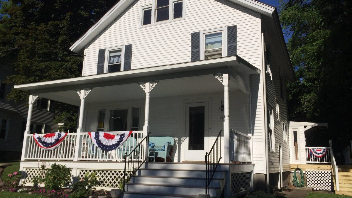 Sodus Point House | Sleeps 14, Lakeview Across from Historic Sodus Point Lighthouse.