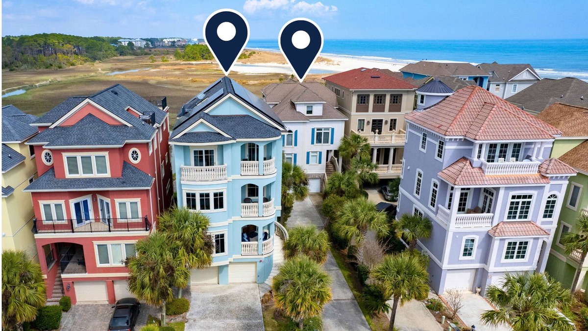 Palmetto Dunes House | Sleeps 38 | 2 Homes, Steps to the Beach, Private Pool + HotTub, Game Room, Views