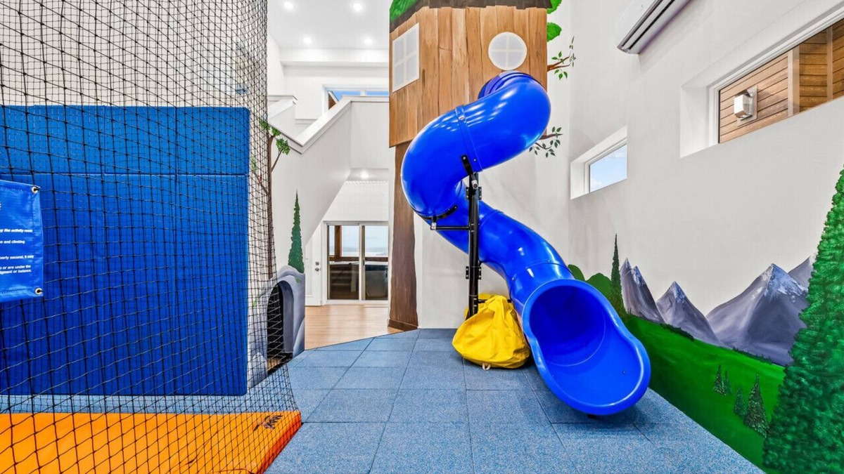 Kimberling City House | Slide 'n' Bounce Lodge: Private Playspace, Hot Tubs, Lakeview, Sleeps 36