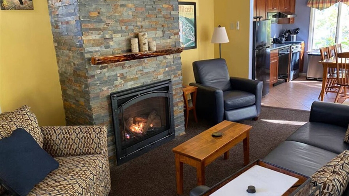 Bartlett Condo | Slopeside Condo at Attitash Mountain Resort NH: Ski, Summer, StoryLand, Foliage