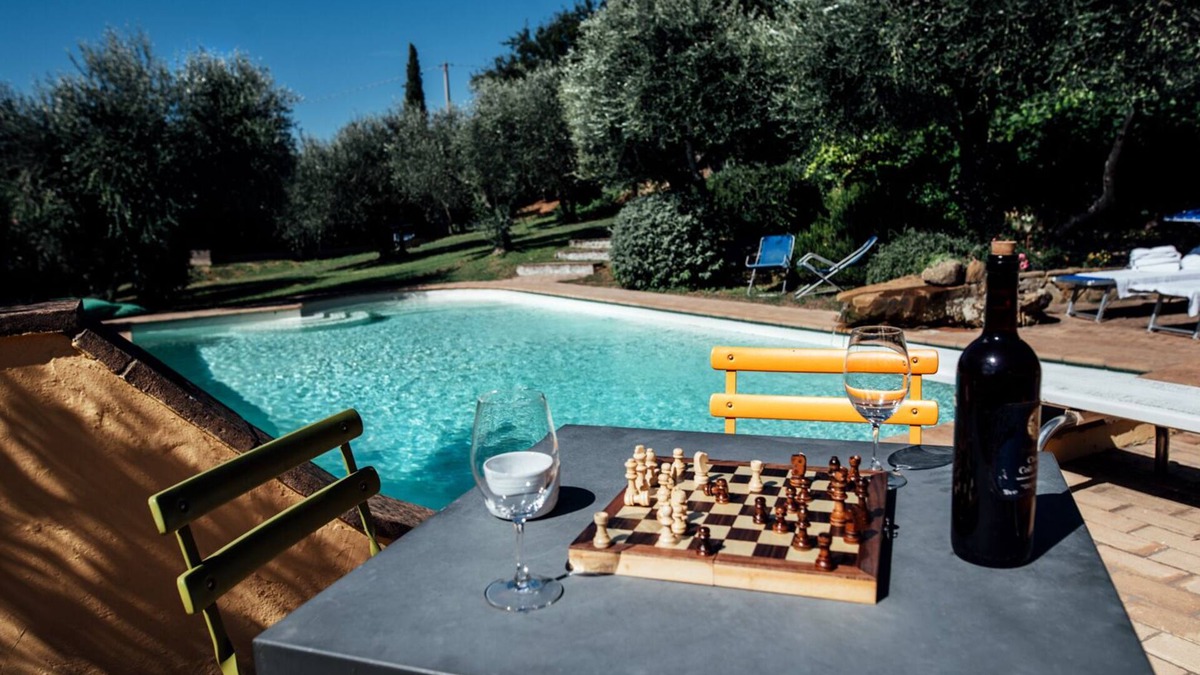 San Pietro a Cegliolo Villa | Small Poventa with beautiful swimming pool, bocce court and wood-burning oven