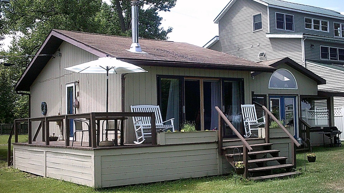 Youngstown Cottage | Small , Rustic Waterfront Cottage On Lake Ontario with the best sunsets ever.