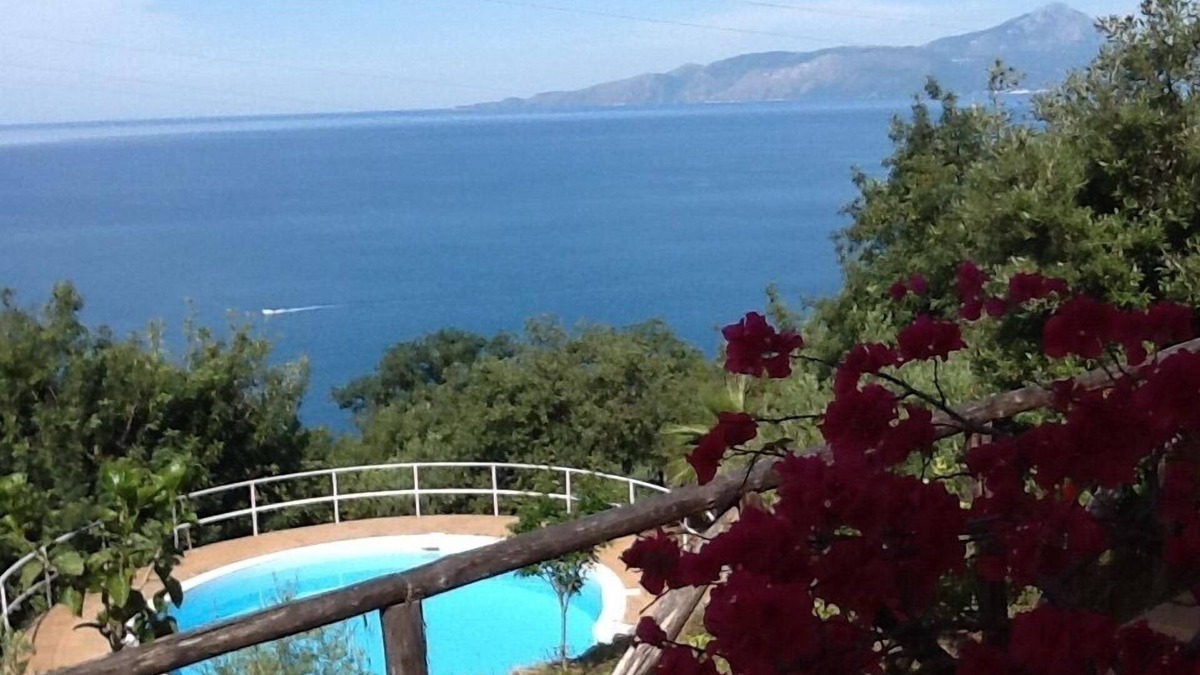 Cersuta House | Small villa located in a quiet pool and sea view/Gulf of Policastro
