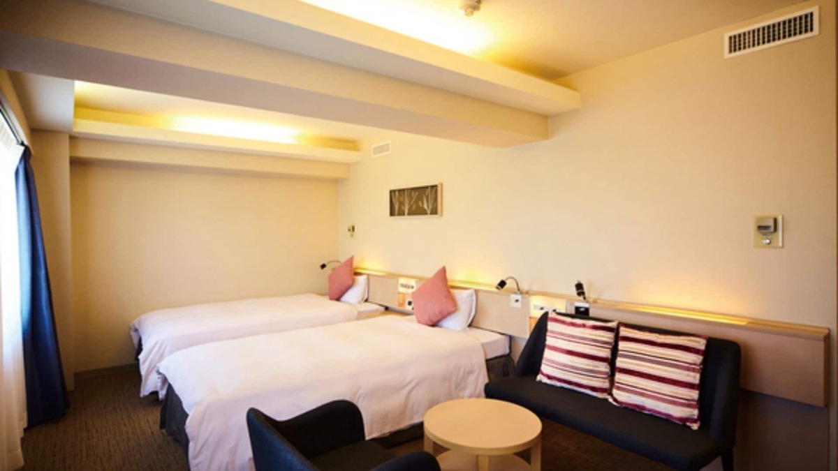 Susukino Hotel | Smoking Deluxe Twin Ideal for sightseeing Simp/Sapporo Hokkaidō