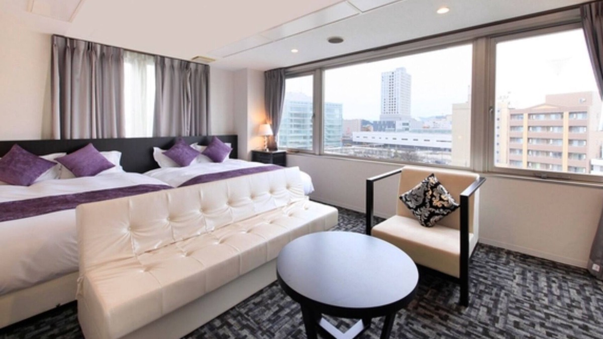 Fukui Hotel | Smoking Deluxe Twin Prepaid Centurion Standa/Fukui Fukui