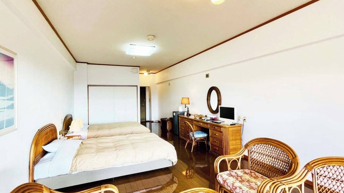 Geisei-mura Hotel | Smoking Main building standard type twin sea si/Konan Kōchi