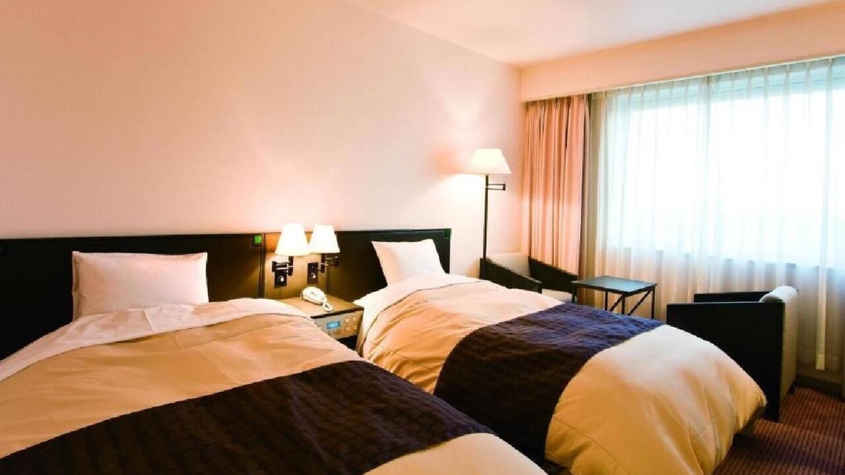 Ogaki Hotel | Smoking Twin room Free parking Limited stay da/Ogaki Gifu