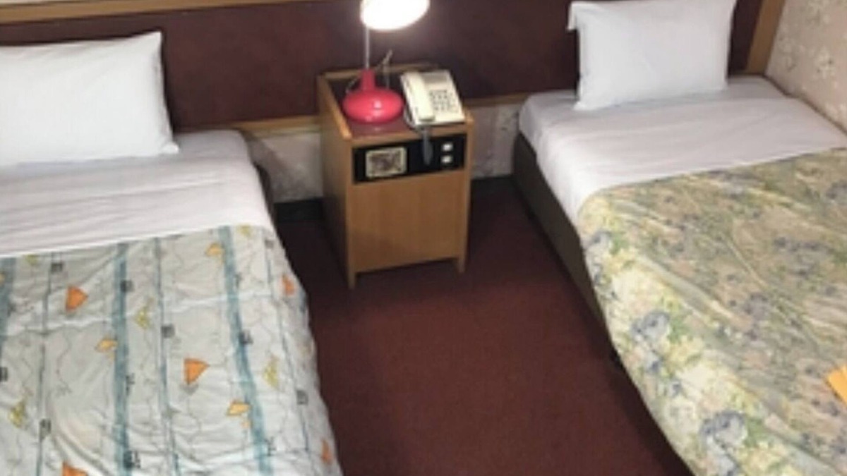 Kitakyushu Hotel | Smoking Twin room without meals Parking lot fi/Kitakyushu Fukuoka