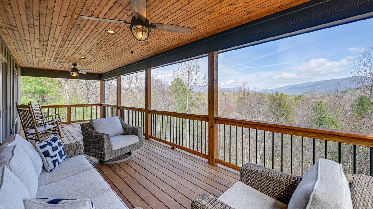 Andrews Cabin | Smoky Mountain Cabin Rental: Game Room, Fire Pit!