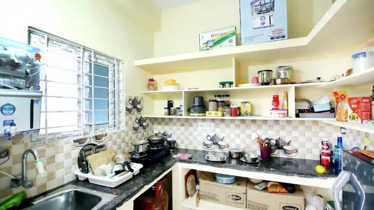 Begumpet Condo | SN201-Fully Furnished 1BHK AC,TV,300mbps@Suchitra