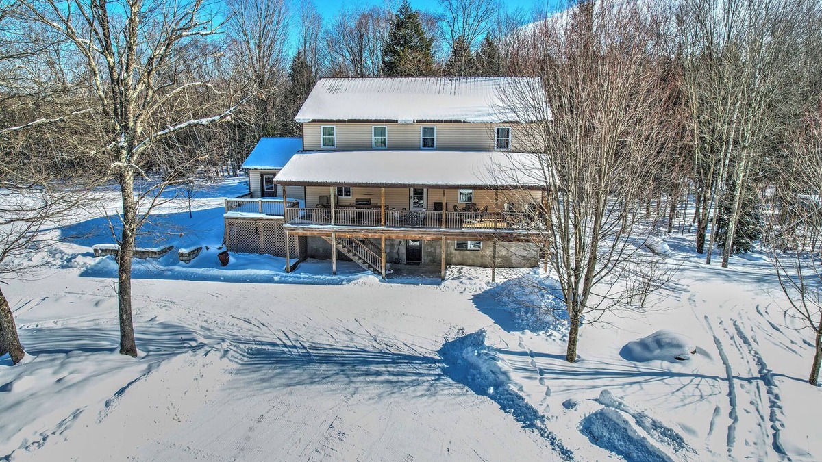 Salisbury Center House | Snowmobile Haven,Main Trails on property, Winter Wonderland, Adirondack Lodge