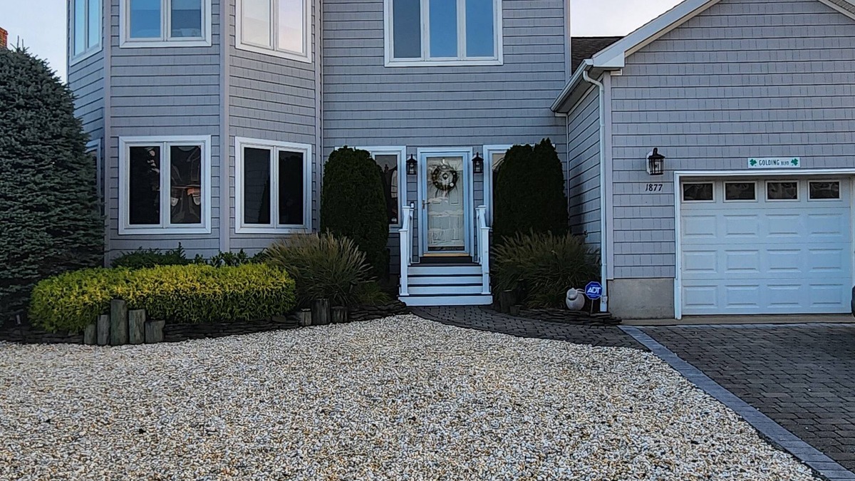Osbornsville House | Snug Harbor waterfront property with pool. Minutes to Barnegat Bay and beach