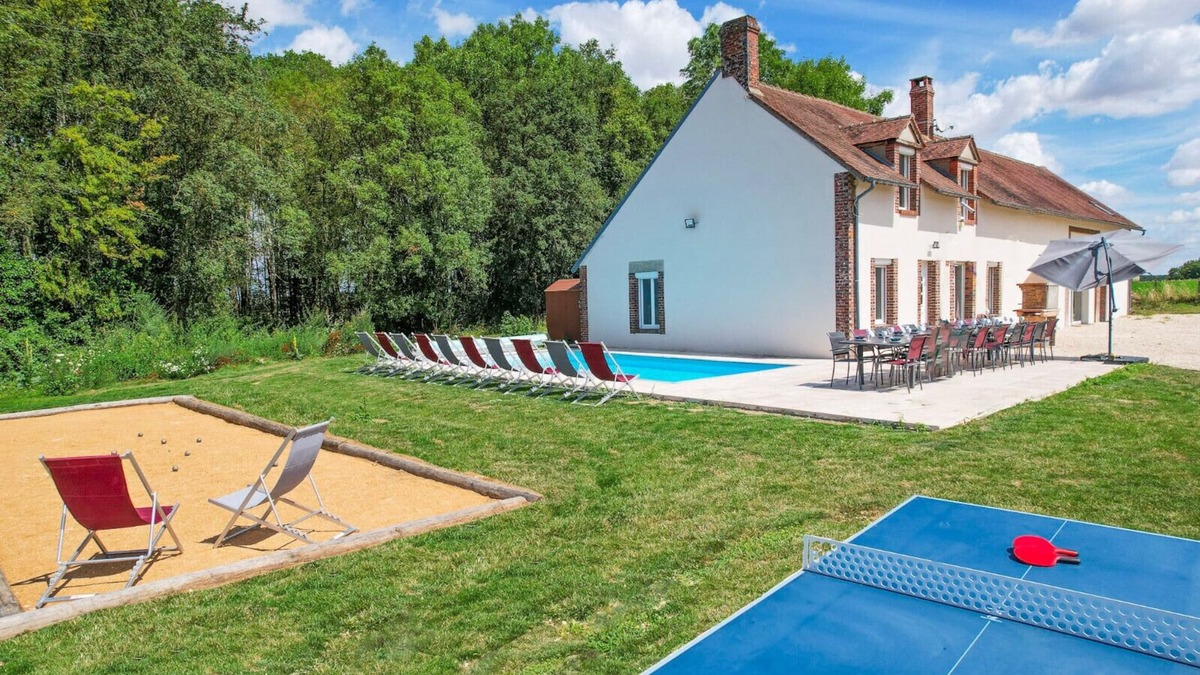 Trigueres Villa | So Villa Les Houx (45) - Heated pool - Foot - 2h Paris - 30p.