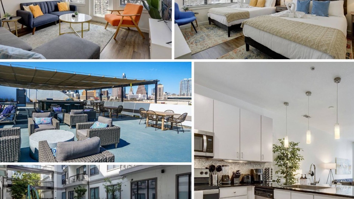 Bouldin Apartment | SoCo Urban Paradise - Best Location! - Pool, Gym, Rooftop, Free Parking