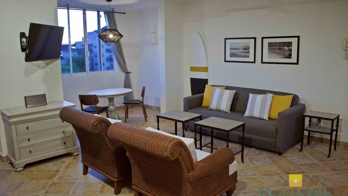 Emiliano Zapata Apartment | "Sol", One bedroom Apartment. You can walk to Beach and Restaurants.