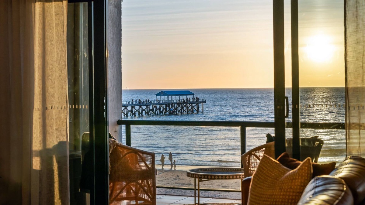 Henley Beach Apartment | Sol Sands: Oceanfront | Balcony | Henley Beach