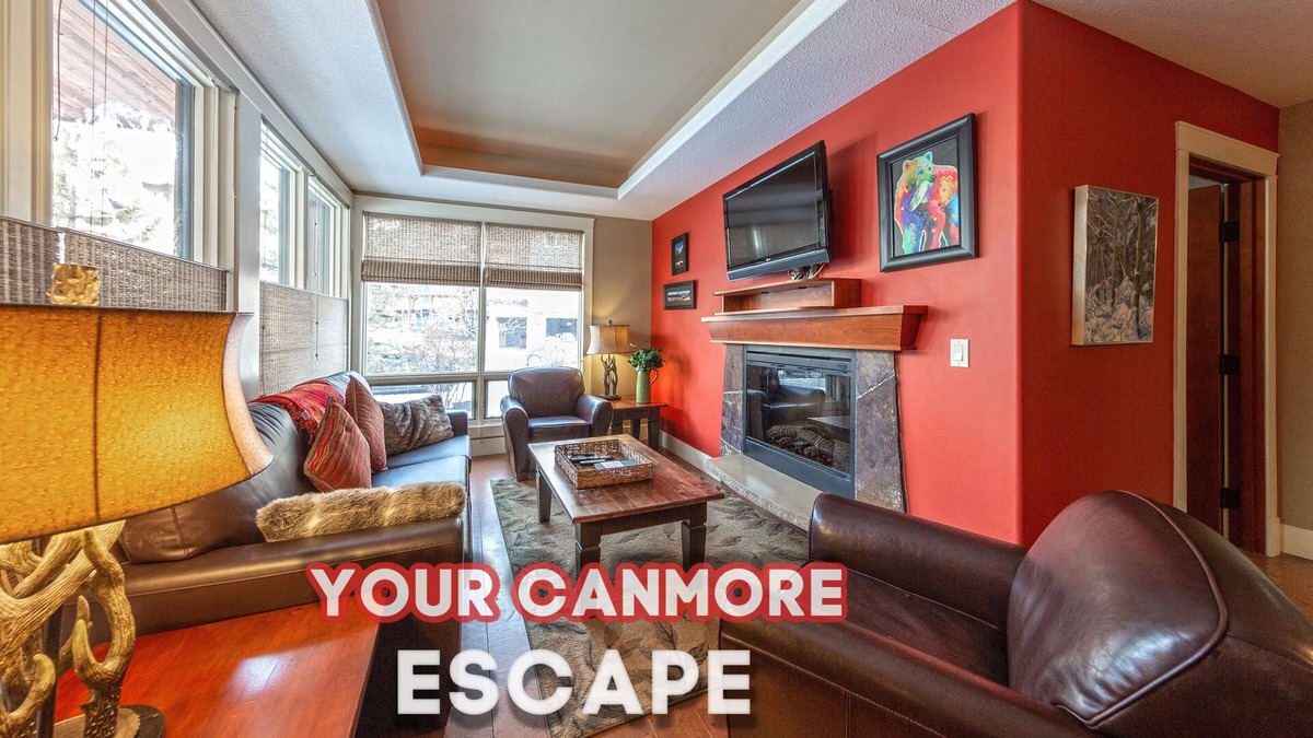 Canmore Resort | Solara Resort Canmore Pet-Friendly Corner Suite