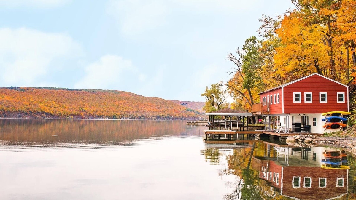 Grange Landing Cottage | Solitude: "Canandaigua Lake Front + Large Family Home for Finger Lakes Vacation"