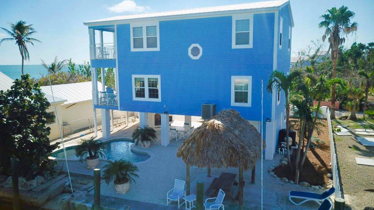 Summerland Key House | Solstice Seaside Waterfront House w/Pool & Spectacular Ocean Views/Min 28 Nights