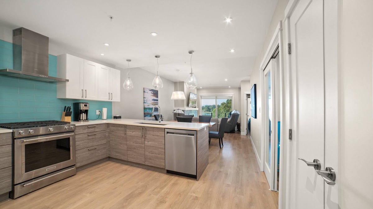 Sooke Condo | Sooke Harbour Luxury 2-Bed Condo With Marina Views!