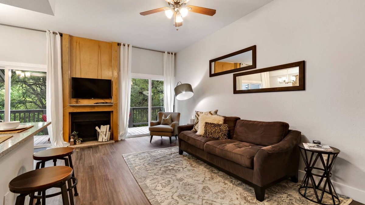 Westgate House | South Austin Creekside Retreat. Nature, Trees, Wet Weather Creek