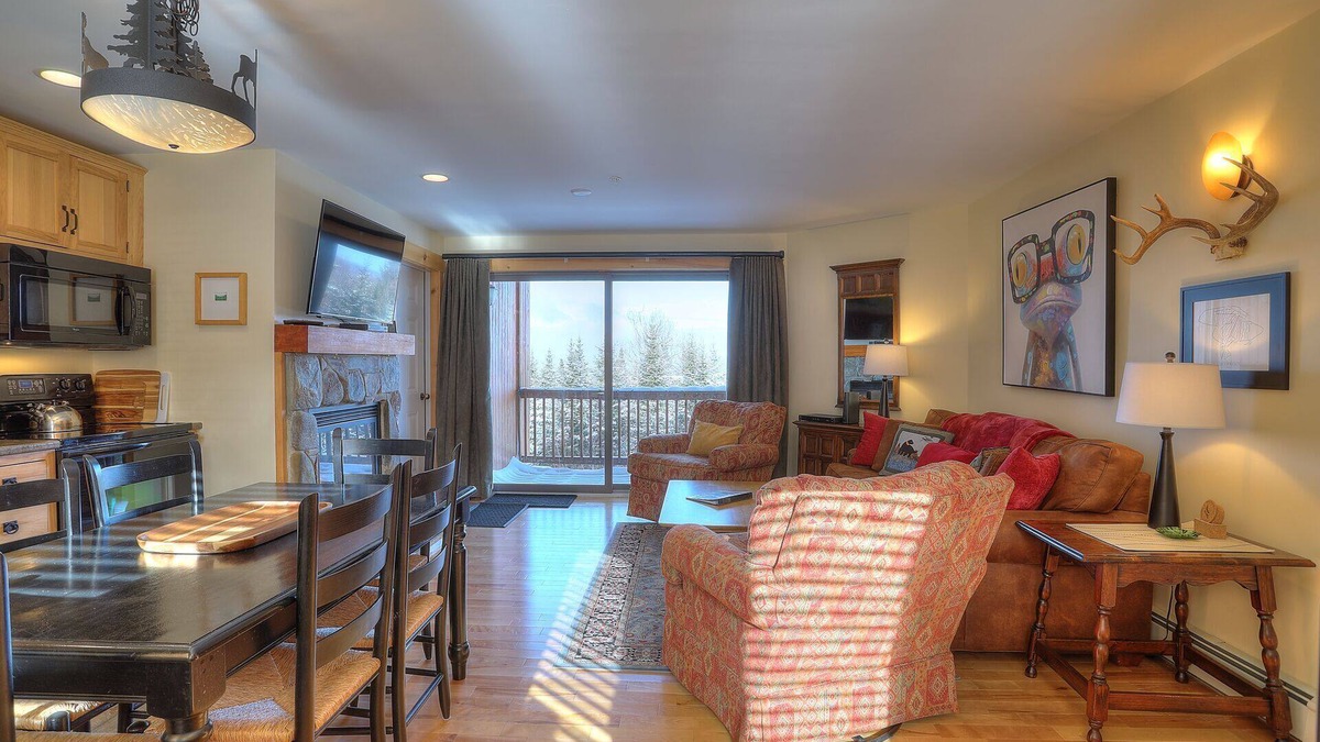 Rangeley Condo | South Branch Condo 15-1 - Ski in Ski out condo at Saddleback