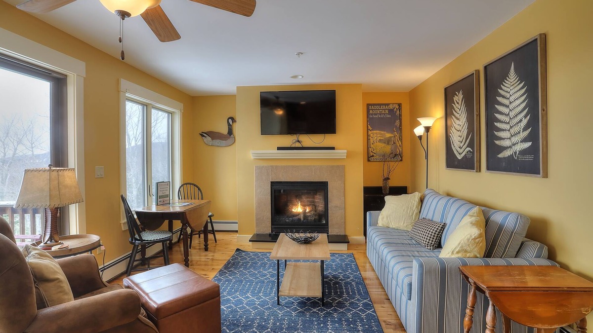 Rangeley Condo | South Branch 11-2 - South Branch Ski in Ski out Condo at Saddleback