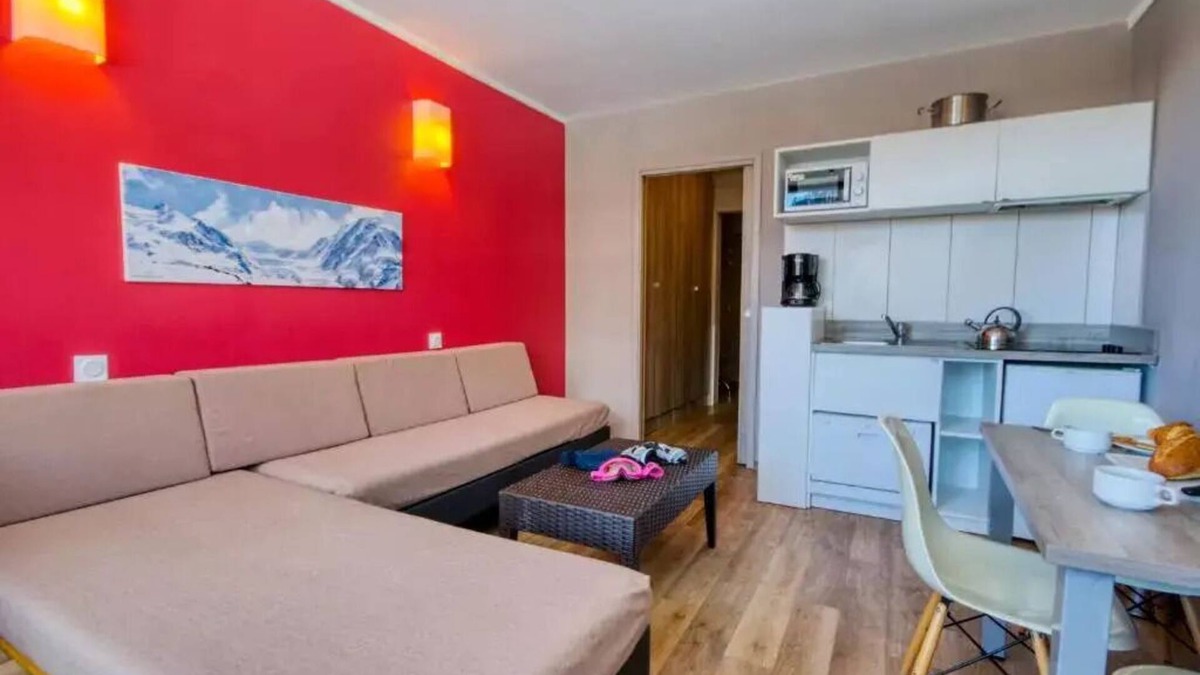 Isola Apartment | SOWELL RÉSIDENCES New Chastillon* - 2 Room Apartment 4 People