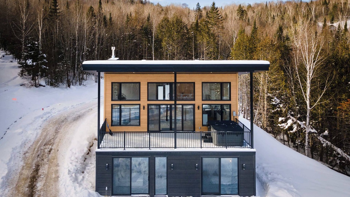Saint Come Ski Chalet | Spa & Mountain View - Le Eastman View