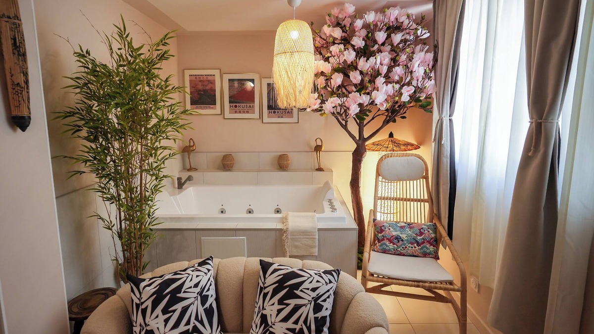 Blois Apartment | Spa sous le Mokuren - Zen getaway in Blois