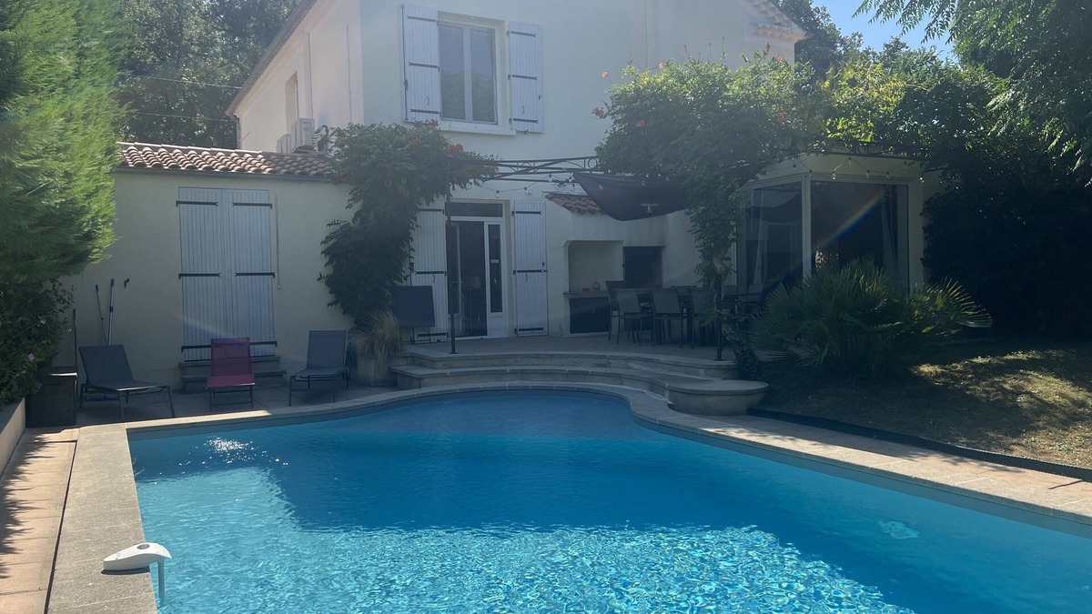 Saint-Martin-de-Valgalgues House | Spacious house with private pool