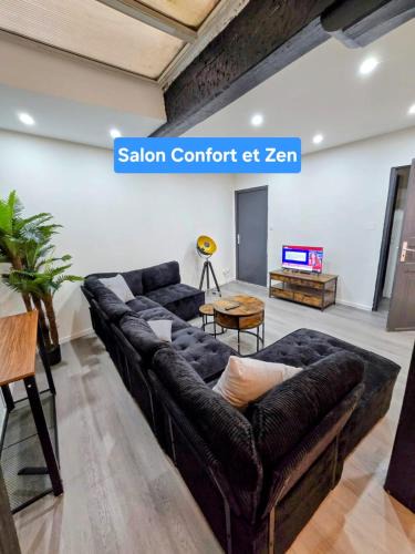 Foix Apartment | Spacieux 3 chambres centre Foix - 2 sdb et 2 wc - Parking gratuit à 1 Minute