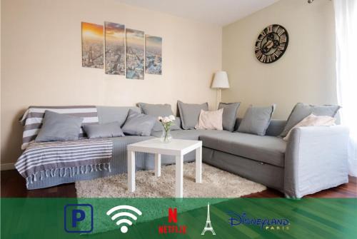 Bussy-Saint-Georges Apartment | Spacieux Appart - 11 personnes - Disneyland & Paris