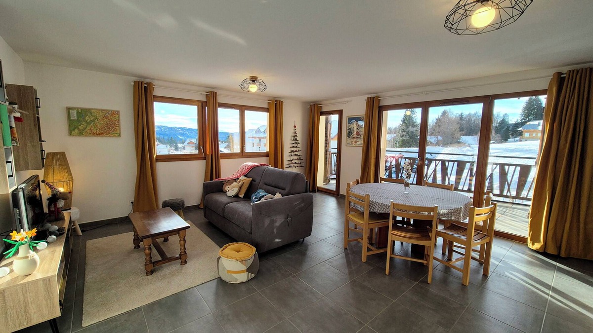 La Feclaz Apartment | Spacieux appartement au pied des pistes