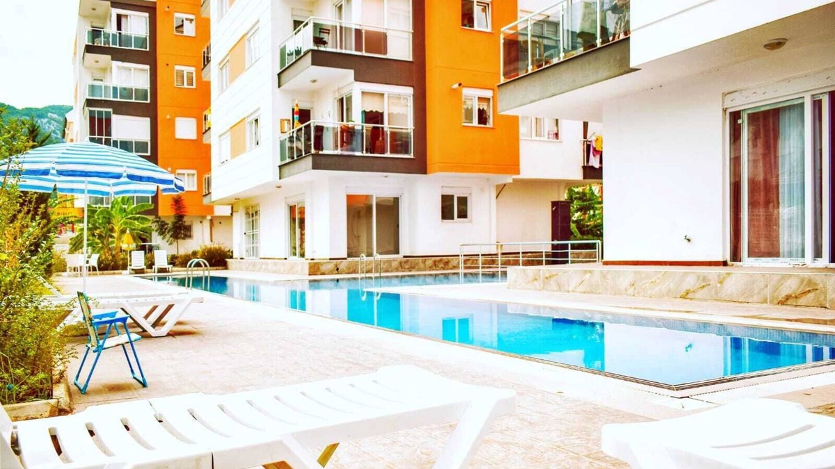 Sarsu Mahallesi Apartment | Spacious 2 bedroom apartment with big kitchen and mountain view