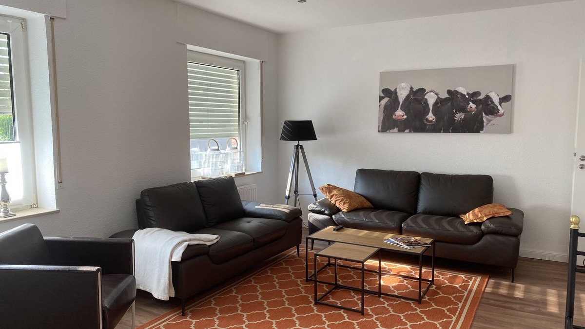 Wildeshausen Apartment | Spacious 2-room apartment on the first floor with sun terrace