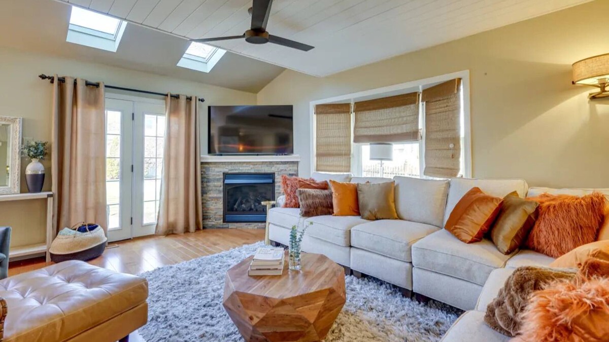 Lumberton House | Spacious 4-bedroom house in charming Lumberton Township